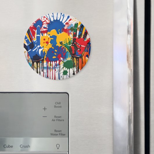 Your Childs Artwork One Of A Kind Personalized Magnet (In Situ (Kühlschrank))