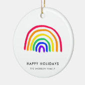 Your Child's Own Artwork | Upload Kids Drawing Keramik Ornament (Links)