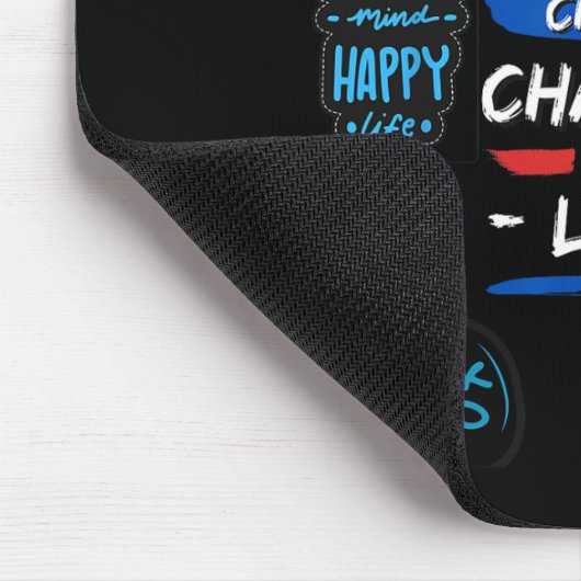 Your Choice Change Your Life For School  Mousepad (Ecke)