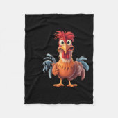 Your Crazy Is Showing You Might W Tuck That Back I Fleecedecke (Vorderseite)