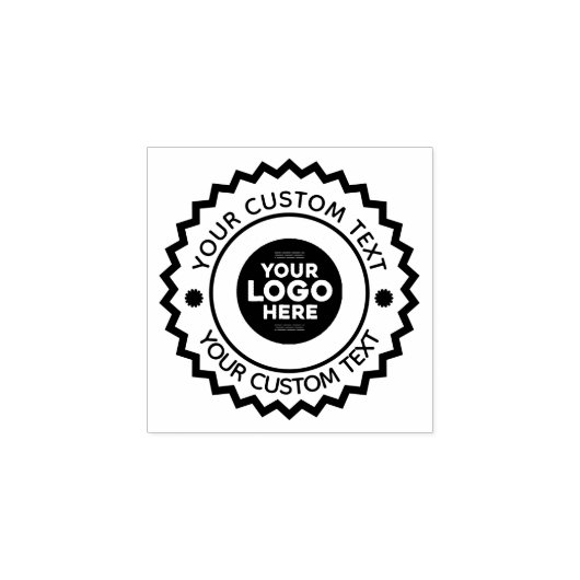 Your Custom Logo Rubber Stamp Gummistempel (Prägung)