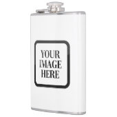Your Custom Memory - Personalized Photo Placeholde Flachmann (Links)