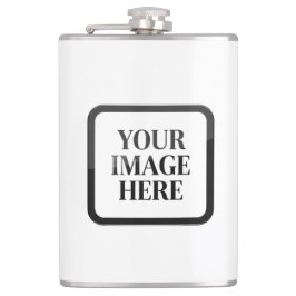Your Custom Memory - Personalized Photo Placeholde Flachmann