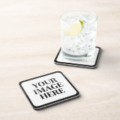Your Custom Memory - Personalized Photo Placeholde Getränkeuntersetzer (Rechte Seite)
