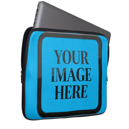 Your Custom Memory - Personalized Photo Placeholde Laptopschutzhülle (Vorne Rechts)