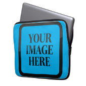 Your Custom Memory - Personalized Photo Placeholde Laptopschutzhülle (Vorderseite Links)