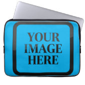 Your Custom Memory - Personalized Photo Placeholde Laptopschutzhülle (Vorderseite)