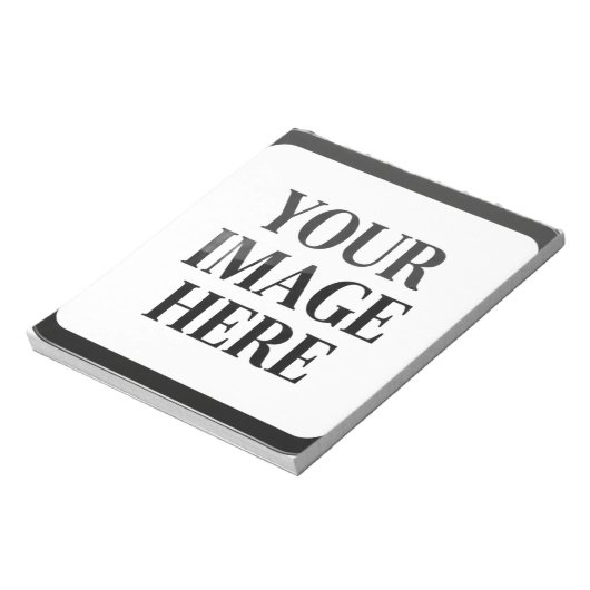 Your Custom Memory - Personalized Photo Placeholde Notizblock (Rotiert)