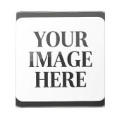 Your Custom Memory - Personalized Photo Placeholde Notizblock (Vorderseite)