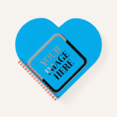 Your Custom Memory - Personalized Photo Placeholde Notizblock (Vorderseite)