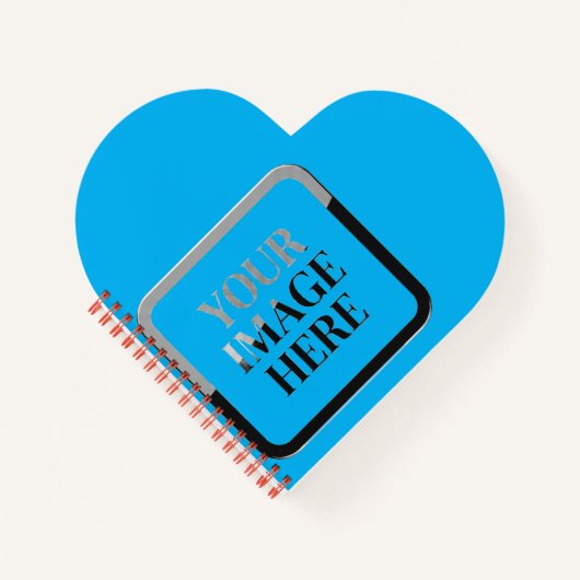 Your Custom Memory - Personalized Photo Placeholde Notizblock (Vorderseite)