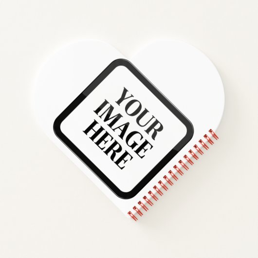 Your Custom Memory - Personalized Photo Placeholde Notizblock (Rückseite)