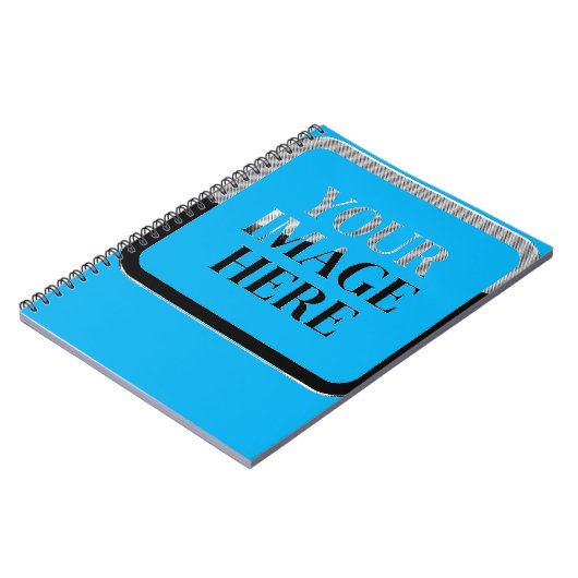 Your Custom Memory - Personalized Photo Placeholde Notizblock (Linke Seite)