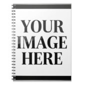 Your Custom Memory - Personalized Photo Placeholde Notizblock (Vorderseite)