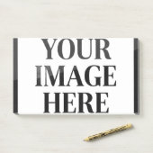 Your Custom Memory - Personalized Photo Placeholde Post-it Klebezettel (Auf Schreibtisch)