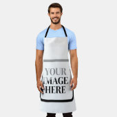 Your Custom Memory - Personalized Photo Placeholde Schürze (Getragen)