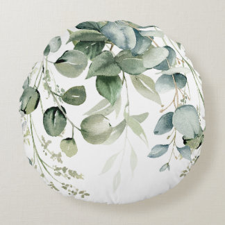 Your Custom Sturdy Spun Polyester Round Pouf Rundes Kissen