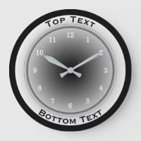 Your Custom Text Black White and Silver Gray