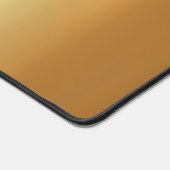 Your Custom Text or Name Elegant Gold Luxurious Schreibtischunterlage (Ecke)