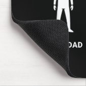 Your Dad My Dad Funny B Guitar Lover Musician Sarc Mousepad (Ecke)