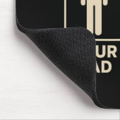 Your Dad My Dad Sketll Dunk Daughter Son Father's  Mousepad (Ecke)