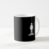 Your Daughter My Daughter Martial Arts Lovers Prou Kaffeetasse (VorderseiteRechts)