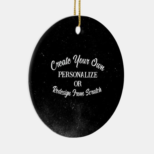 Your Design Here - Create Your Own Keramik Ornament (Rechts)