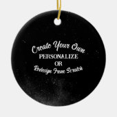 Your Design Here - Create Your Own Keramik Ornament (Vorne)