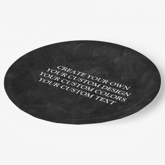 Your Design Here - Create Your Own Pappteller (Schrägansicht)