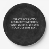 Your Design Here - Create Your Own Pappteller (Vorderseite)