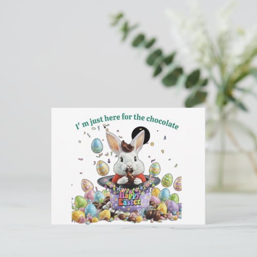 Your Easter Basket need this Postkarte (Stehend Vorderseite)