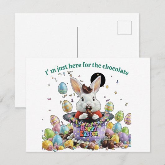 Your Easter Basket need this  Postkarte (Vorne/Hinten)