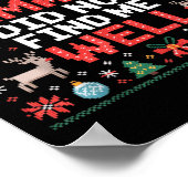 Your Email Did Not Find Me Well Ugly Christmas Off Poster (Ecke)