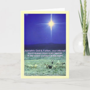 Your eternal word (Bethlehem) Feiertagskarte