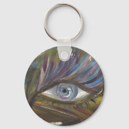 your eye is the mirror of your soul schlüsselanhänger