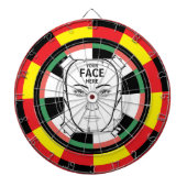 Your Face Here Dartboard Dartscheibe (vorne)