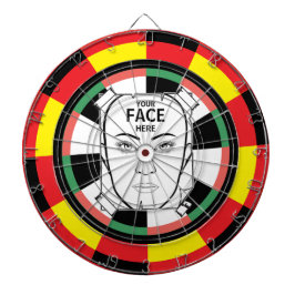 Your Face Here Dartboard Dartscheibe