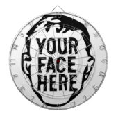 Your Face Here Dartboard Dartscheibe (vorne)