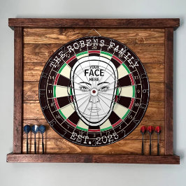 Your Face Here Dartboard Dartscheibe