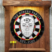 Your Face Here Dartboard Dartscheibe