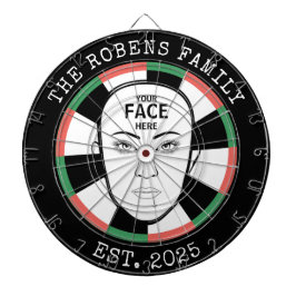 Your Face Here Dartboard Dartscheibe