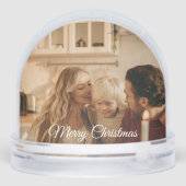 Your Family in a Snow Globe – Christmas Gift Schneekugeln (Rückseite)