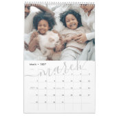 Your Family Photo Month By Month Personalized Kalender (Mär 2027)