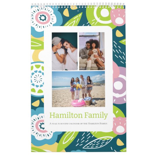 Your Family Photo Month By Month Personalized Kalender (Titelbild)
