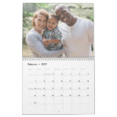 Your Family Photo Month By Month Personalized Kalender (Feb 2027)