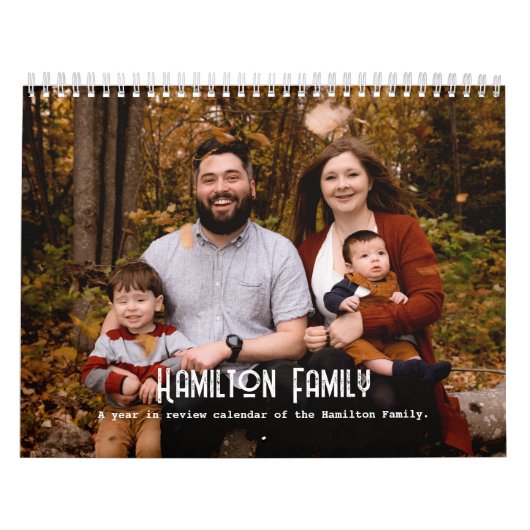 Your Family Photo Month By Month Personalized Kalender (Titelbild)