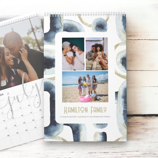 Your Family Photo Month By Month Personalized Kalender