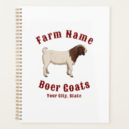 Your Farm Boer Goats Planer