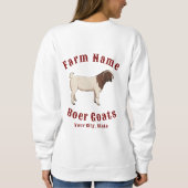 Your Farm Boer Goats Sweatshirt (Rückseite)