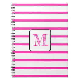 Your favorite letter in embroidered calligraphy notizblock